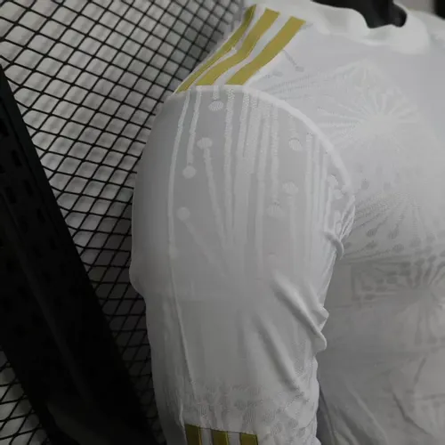 2025/2026 Langarm Player Version Mexiko Nationalmannschaft Sonderedition Platin Fußballtrikot  — view 4