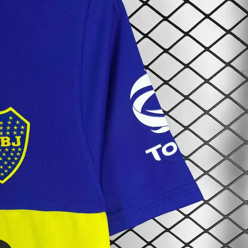 2010/2011 Retro Boca Juniors Home Football Jersey   — view 9