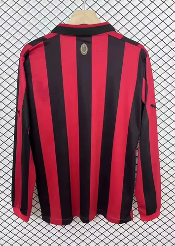 Maillot de football édition anniversaire manches longues 2024/2025 AC Milan landaise — view 2