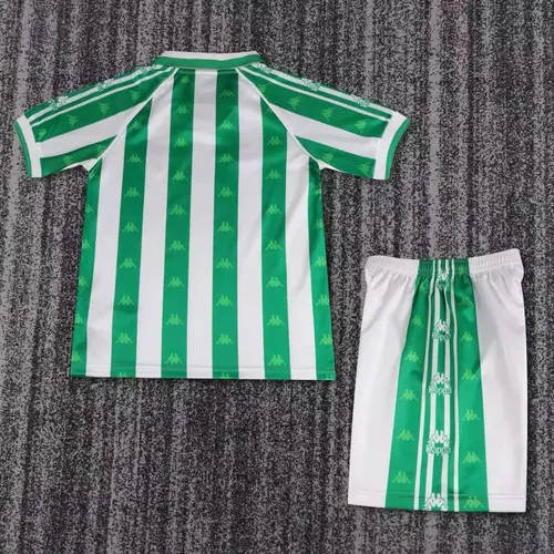 1995-1997 Retro Real Betis Home Football Shirt Quality Kids Size — view 2