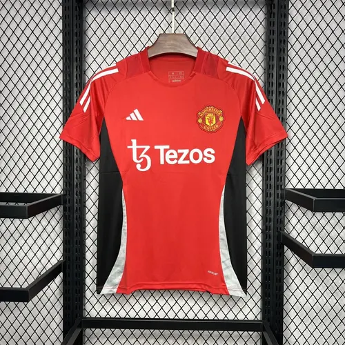 Maillot Pré-match Entraînement 2024/2025 Manchester United Rouge 