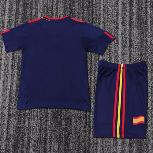 Maillot de football extérieur rétro Espagne 2010   taille enfant — view 2