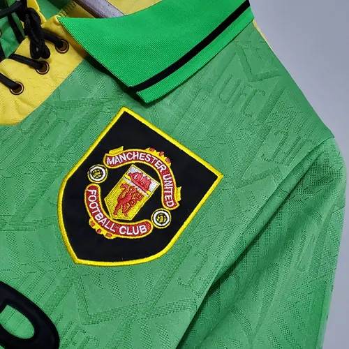 1992/1994 Maillot Rétro Manchester United Third Away Football  — view 5