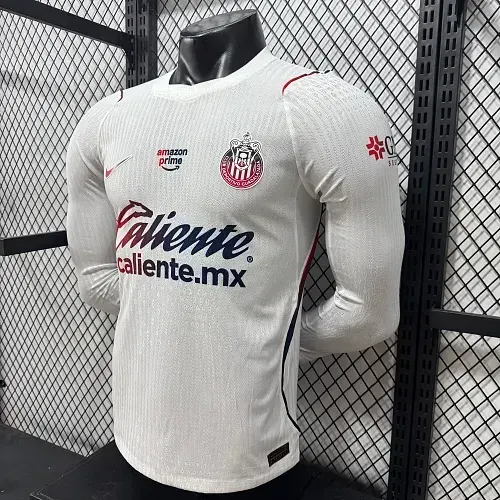 2026/2027 Camisa de Futebol Chivas Away Versão Jogador Manga Longa   — view 4