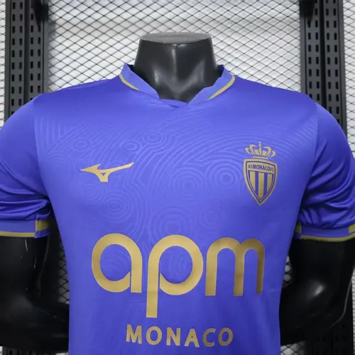 2025/2026 Player Version AS Monaco Away Football Shirt  — view 3