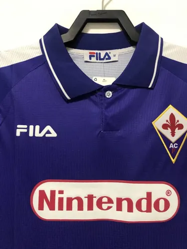 1998/1999 Retro Fiorentina Home Soccer Jersey  — view 3