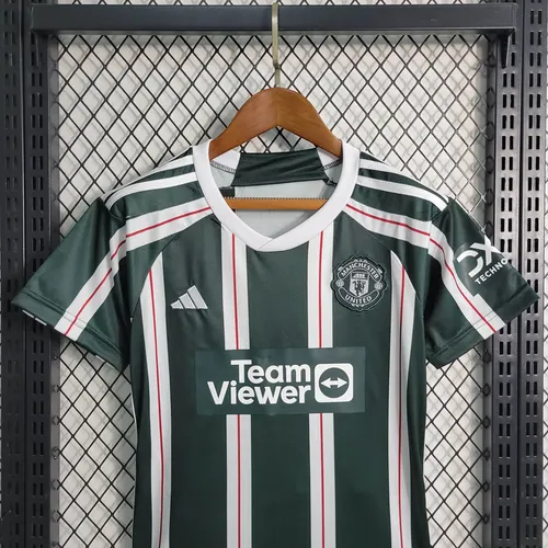 2023/2024 Manchester United Auswärtstrikot  Kindergröße — view 3