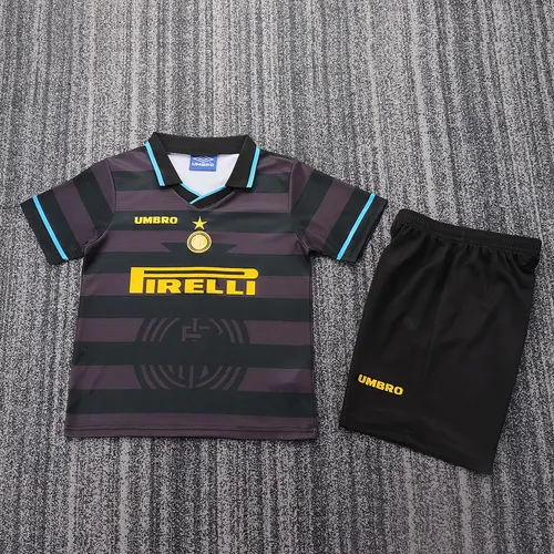 1997/1998 Retro Inter Mailand Drittes Auswärts Fußballtrikot  Kindergröße