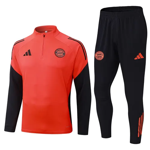 Ensemble Survêtement Mi-Tige Bayern Munich Orange 2025/2026  — view 1