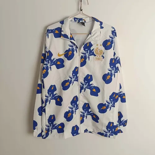 2025 Frankreich Windbreaker Weißes Fußballtrikot AAA Fan-Qualität