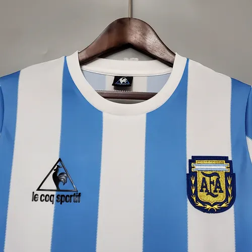 Maillot domicile rétro équipe nationale Argentine 1986 — view 3