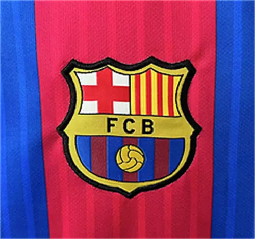 2016/2017 Retro Langarm Barcelona Fußballtrikot Heim AAA fan-gradät — view 5