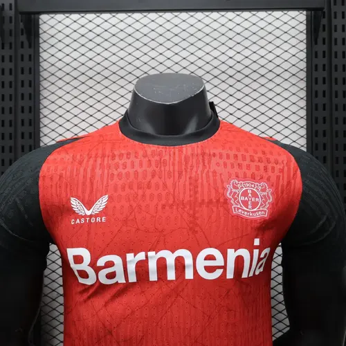 2024/2025 Leverkusen Spielerversion Heim Fußballtrikot  — view 3