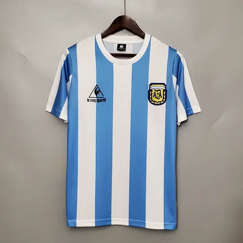 Maillot domicile rétro équipe nationale Argentine 1986 — view 1