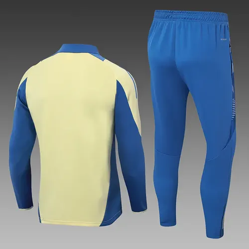 2024/2025 Ajax Half-Pull Training Suit Yellow Football Shirt  Set — view 2