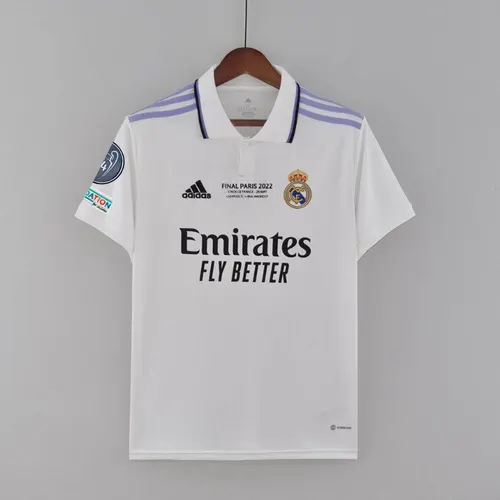 قميص كرة قدم ريال مدريد المنزلي 2022/2023 إصدار أبطال 14 — view 1
