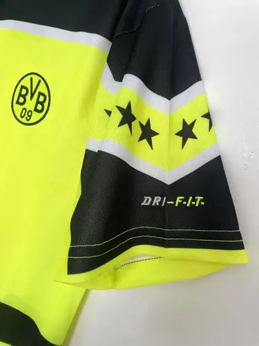 1996-1997 Retro Dortmund Heim Fußballtrikot  — view 6