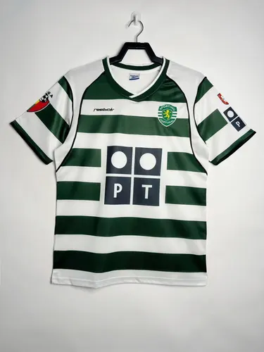 2001/2003 Retro Sporting Lisbon Home Football Shirt  — view 1