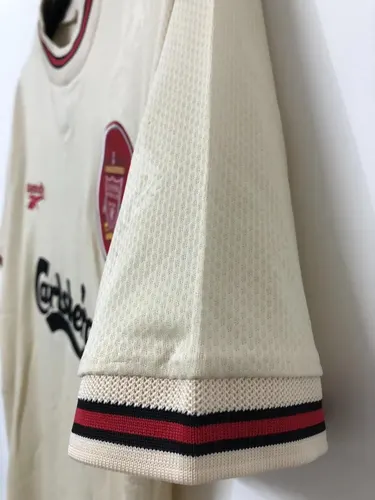 1996/1997 Camisa Retrô Liverpool Away  — view 5
