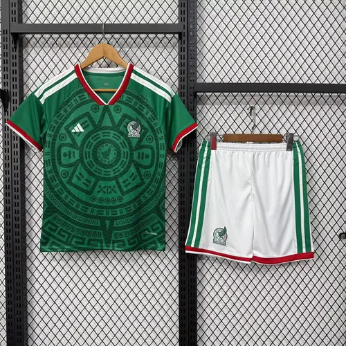 2026 Mexico Home Football Jersey   Kids Size — view 1