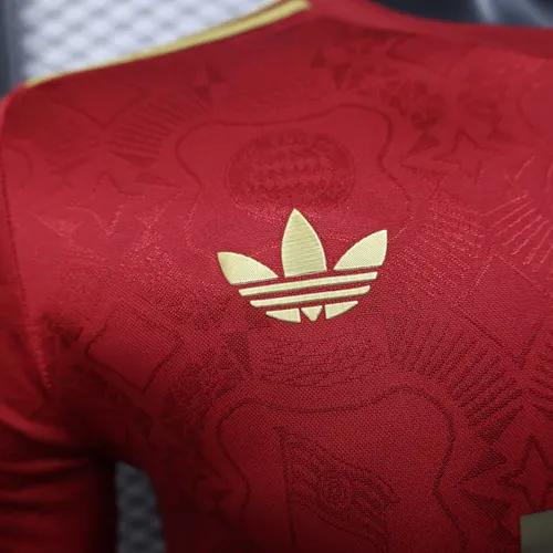 2025-2026 Long Sleeves Bayern Munich 125th Anniversary Edition Player Version Football Shirt  — view 4