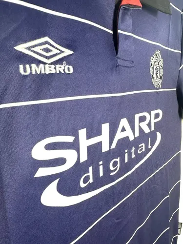 1999/2000 Retro Manchester United Auswärts-Fußballtrikot  — view 5