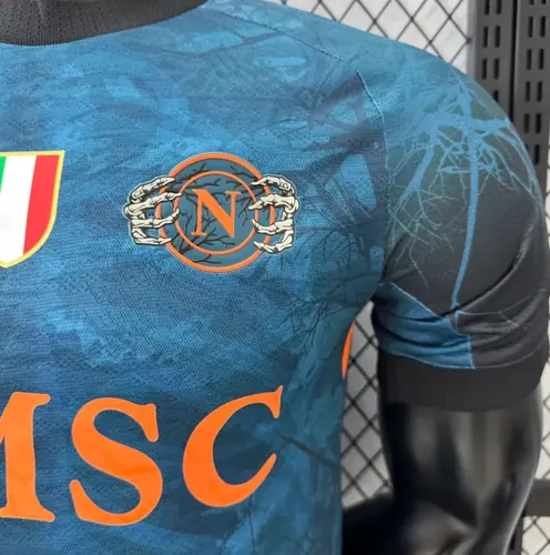 Maillot de Football Édition Spéciale Halloween Napoli Version Joueur 2025/2026  — view 6
