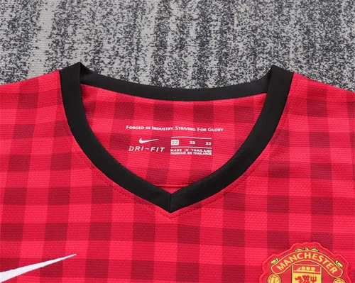 2012/2013 Retro Manchester United Home Football Shirt  Kids Size — view 3