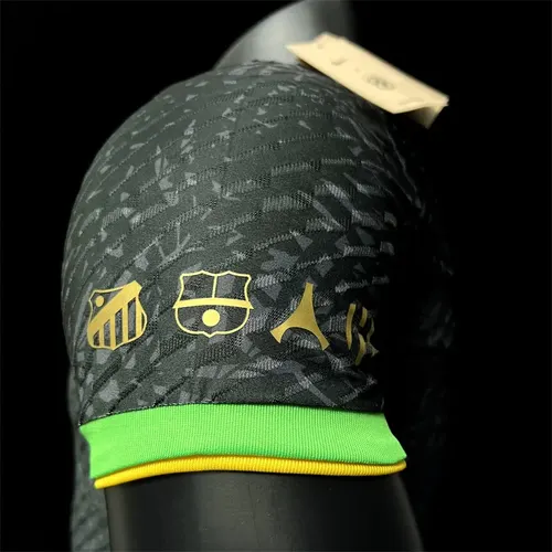 2023/2024 Player Version Brazil Special Edition Black Football Shirt  — view 3