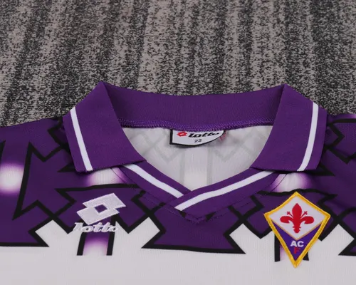 1992-1993 Retro Fiorentina Auswärts Fußballtrikot AAA fan-gradät Kindergröße — view 3