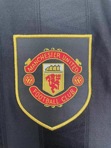 1993/1994 Retro Long Sleeve Manchester United Third Away Football Shirt  — view 5