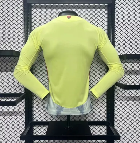 Camisa de Futebol Manga Longa Versão Jogador Espanha Fora 2024-2025 — view 2