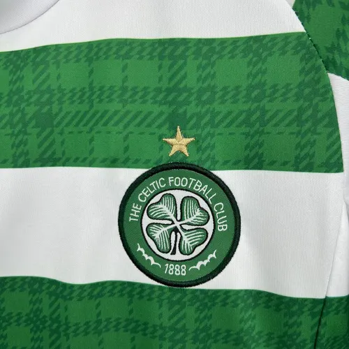 2025/2026 Celtic Heim Fußballtrikot  Kindergröße — view 5