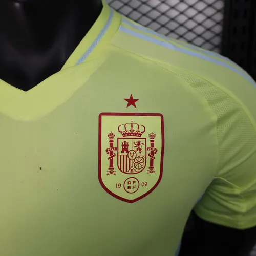 2024 Versão Jogador Espanha Visitante Camisa de Futebol AAA qualidade fã — view 6
