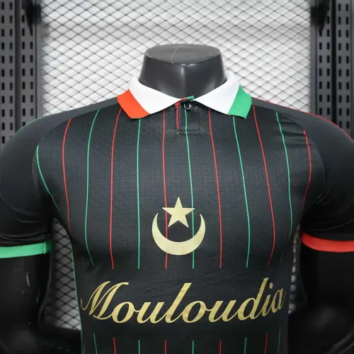 Maillot Noir Édition Spéciale Palestine Version Joueur 2025/2026  — view 3