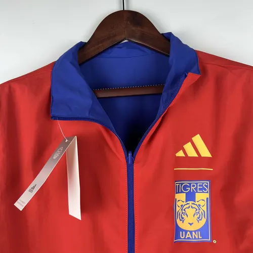 2023/2024 Tigres Reversible Windbreaker(Blue-red)Soccer Jersey  — view 10