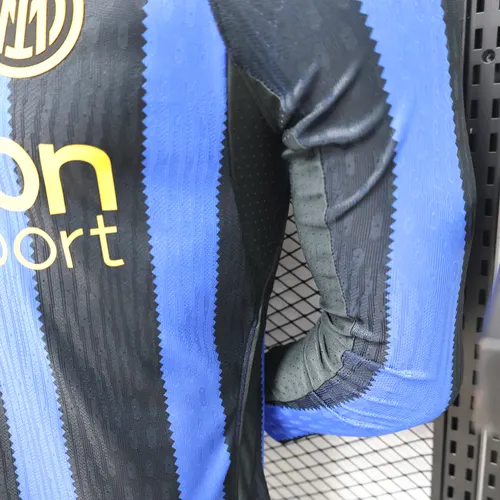 2026/2027 Mangas Longas Versão Jogador Inter Milan Casa Camisa de Futebol   — view 8