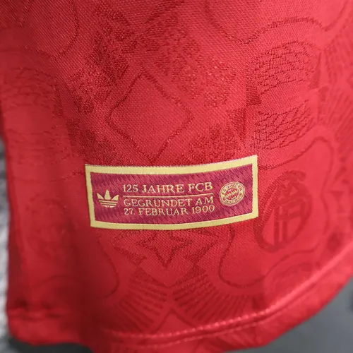 2025-2026 Long Sleeves Bayern Munich 125th Anniversary Edition Player Version Football Shirt  — view 9