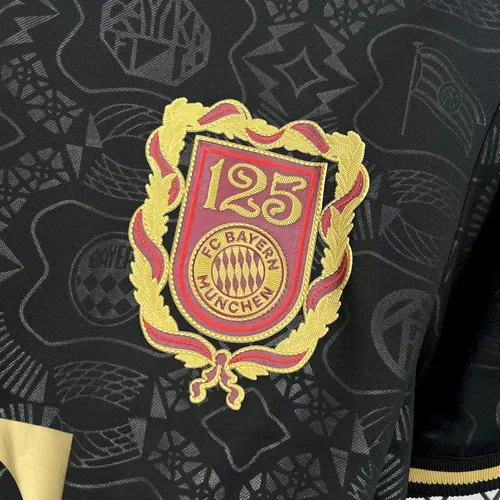 2025/2026 Bayern Munich 125th Anniversary Edition Black Football Jersey  — view 6