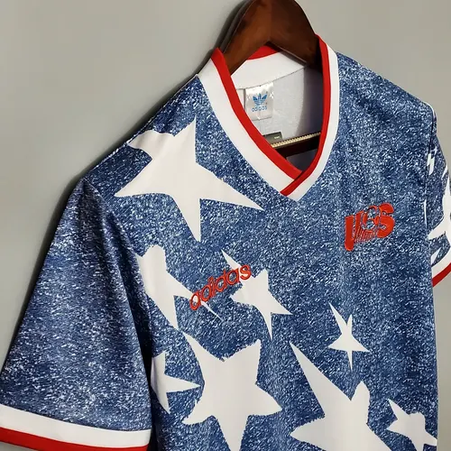 Camiseta de Fútbol Visitante Retro de Estados Unidos 1994 — view 4