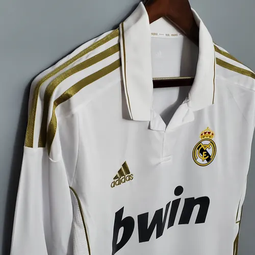 2011/2012 Rétro Manches Longues Real Madrid Domicile  — view 6