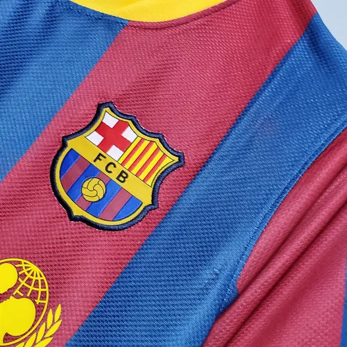 2010/2011 Retro Barcelona Home Football Shirt  — view 5