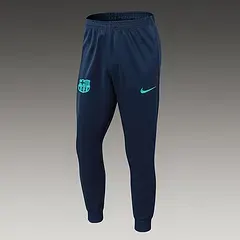 2024/2025 Barcelona Halb-Reißverschluss Trainingsanzug Königsblaues Trikot-Set — view 5