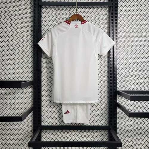 2023/2024 Manchester United Auswärtstrikot  Kindergröße — view 2