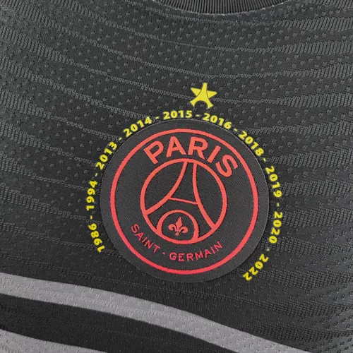 2021/2022 Spielerversion Psg Paris Saint-Germain Ligue 1 10. Meisterschaft Gedenkausgabe Drittes Auswärts — view 4