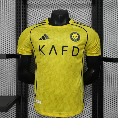 2025/2026 Player Version Al-Nassr Home Football Shirt  — view 1