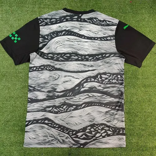 2025/2026 Manchester City Edición Concepto Negro y Gris Camiseta de Fútbol  — view 2
