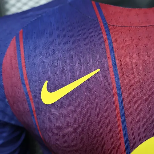 2025/2026 Manga Longa Barcelona Camisa de Futebol Principal  — view 4
