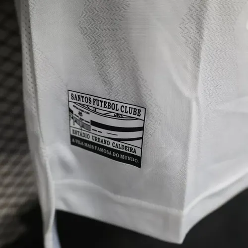 2025/2026 Spielerversion Santos Sonderausgabe Weiß Fußballtrikot AAA fan-gradät — view 10