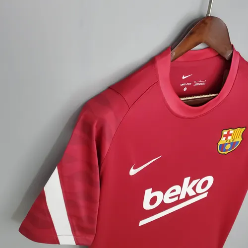 2021-2022 Barcelona Trainingsanzug Rot — view 5